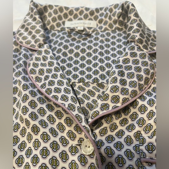 Olivia von Halle silk top - Picture 2 of 10